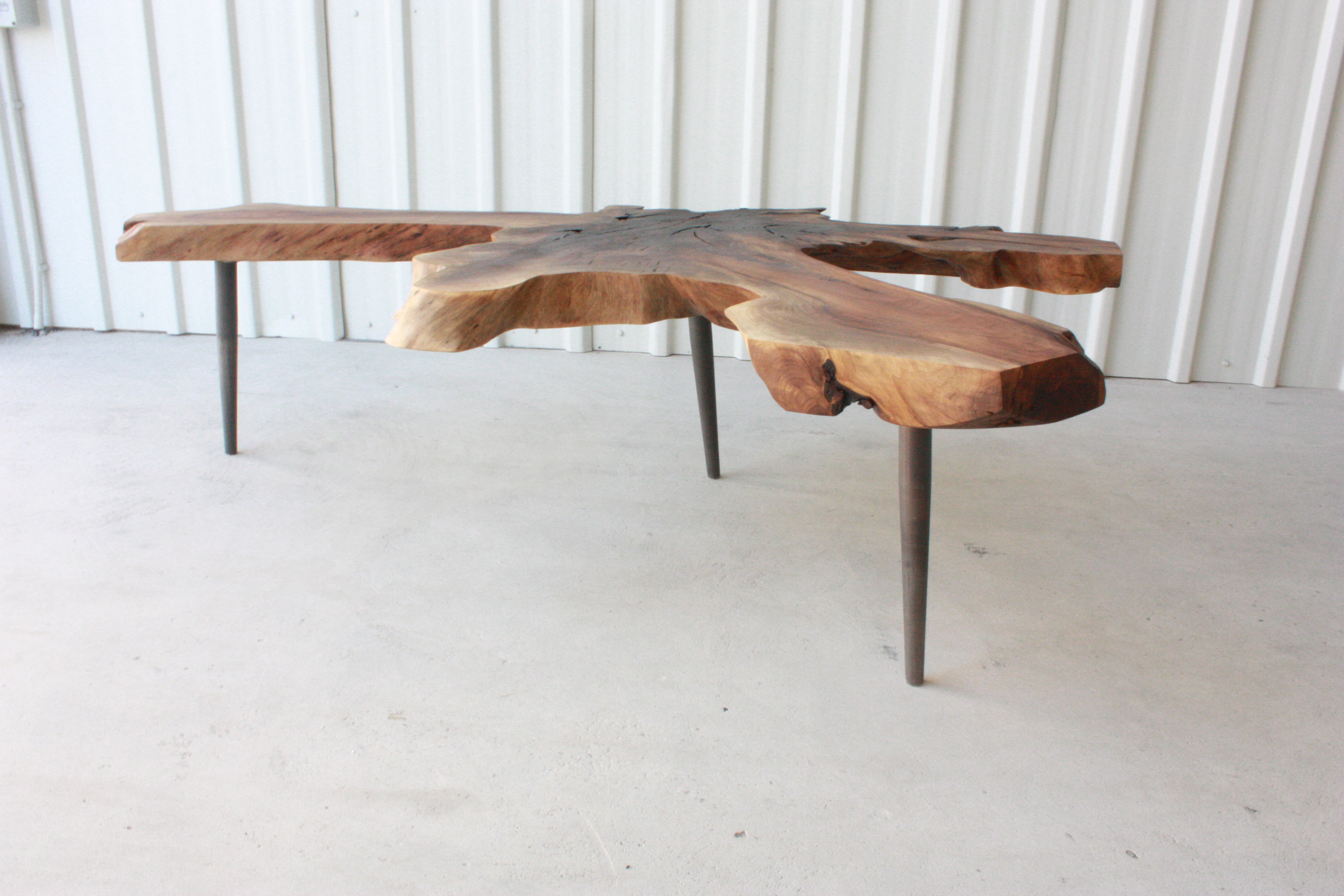 Walnuss-Wurzel-Tisch
